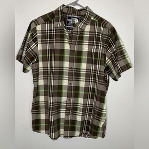 The North Face Short Sleeve Button Up Shirt Men's Size Large